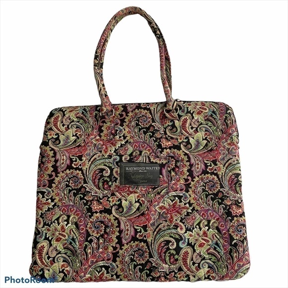 Raymond Waites Handbags - 𝅺RAYMOND Waites Quilted Lap Top Bag